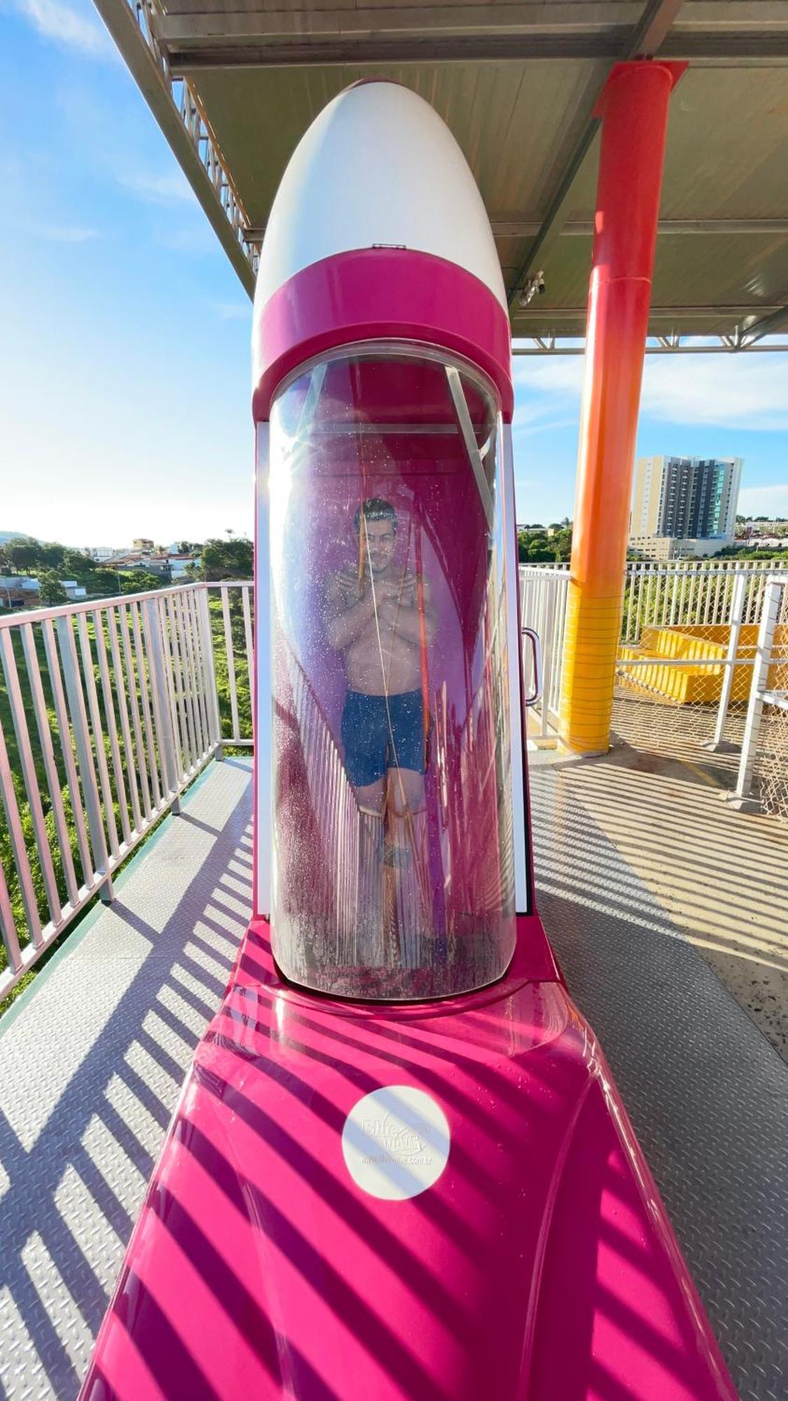 Spazzio Diroma Com Acesso Ao Acqua Park, Splash E Slide กัลดัสโนวัส ภายนอก รูปภาพ