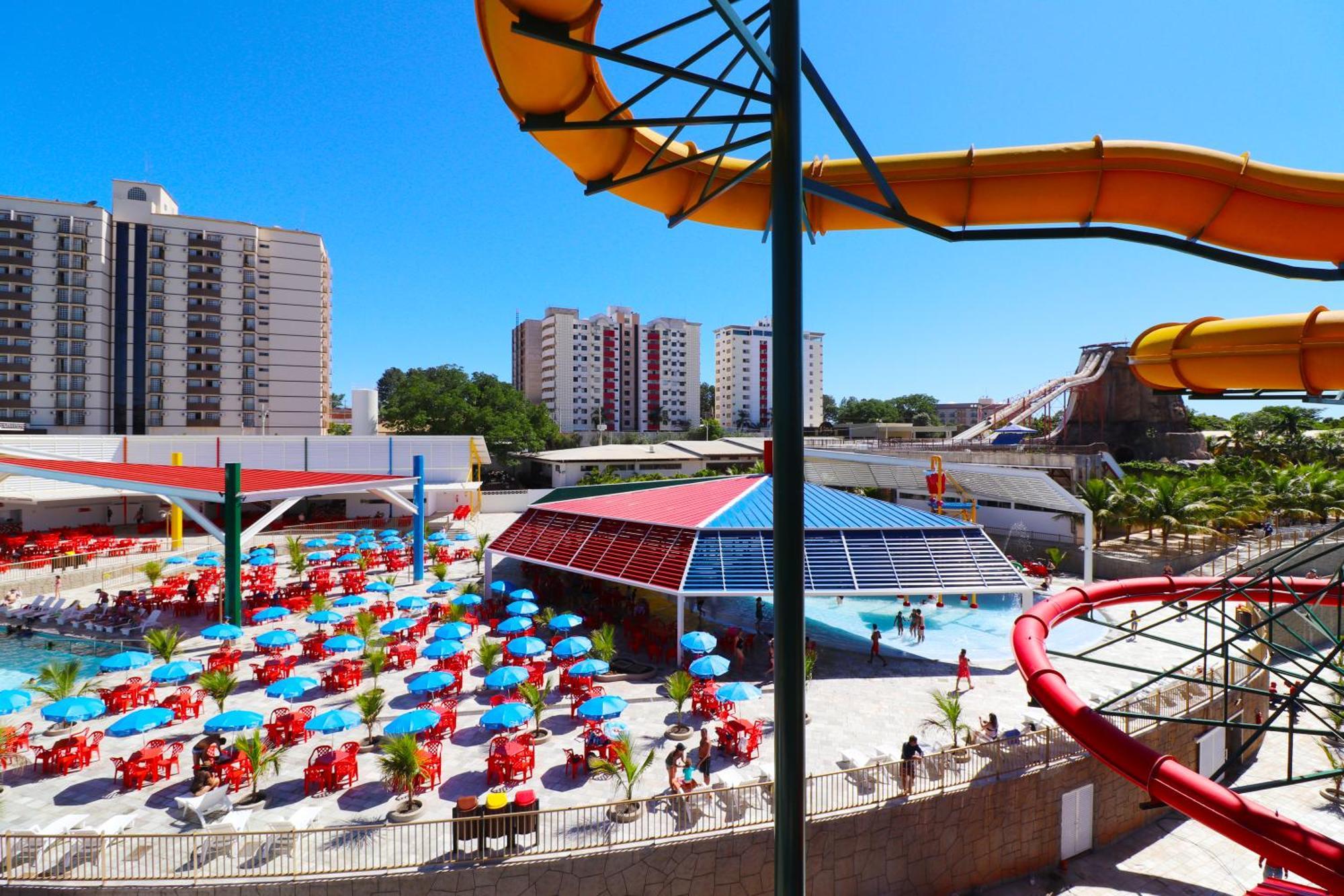 Spazzio Diroma Com Acesso Ao Acqua Park, Splash E Slide กัลดัสโนวัส ภายนอก รูปภาพ